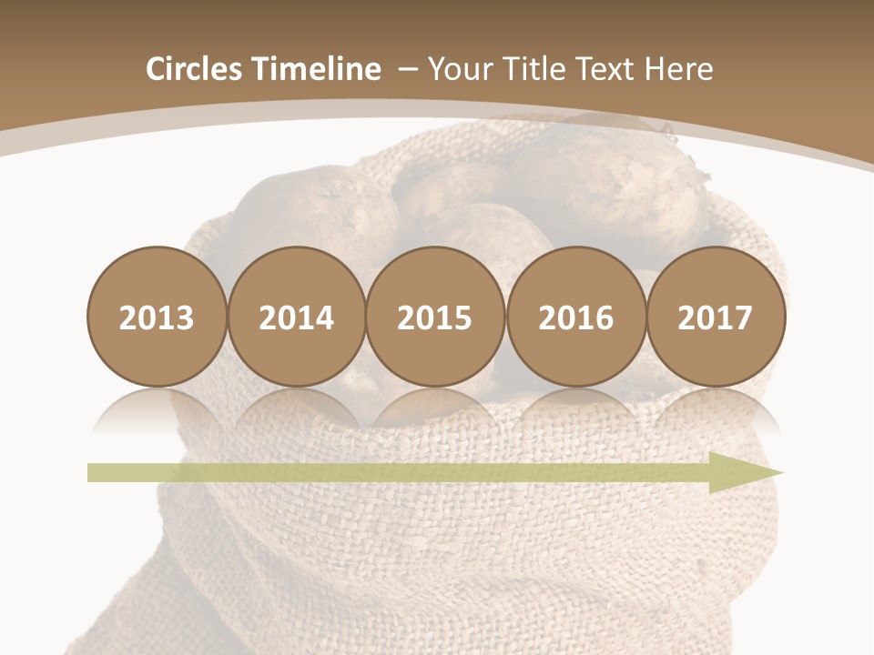 Dug Background Fresh PowerPoint Template