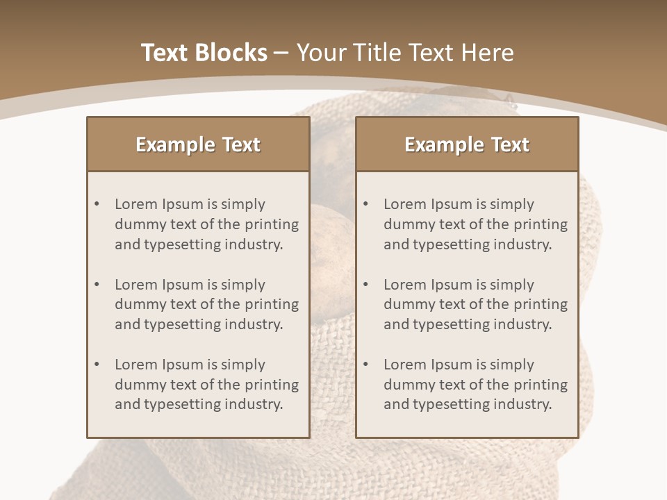 Dug Background Fresh PowerPoint Template