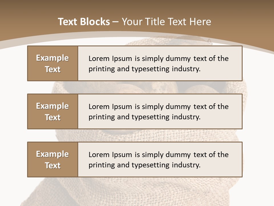 Dug Background Fresh PowerPoint Template