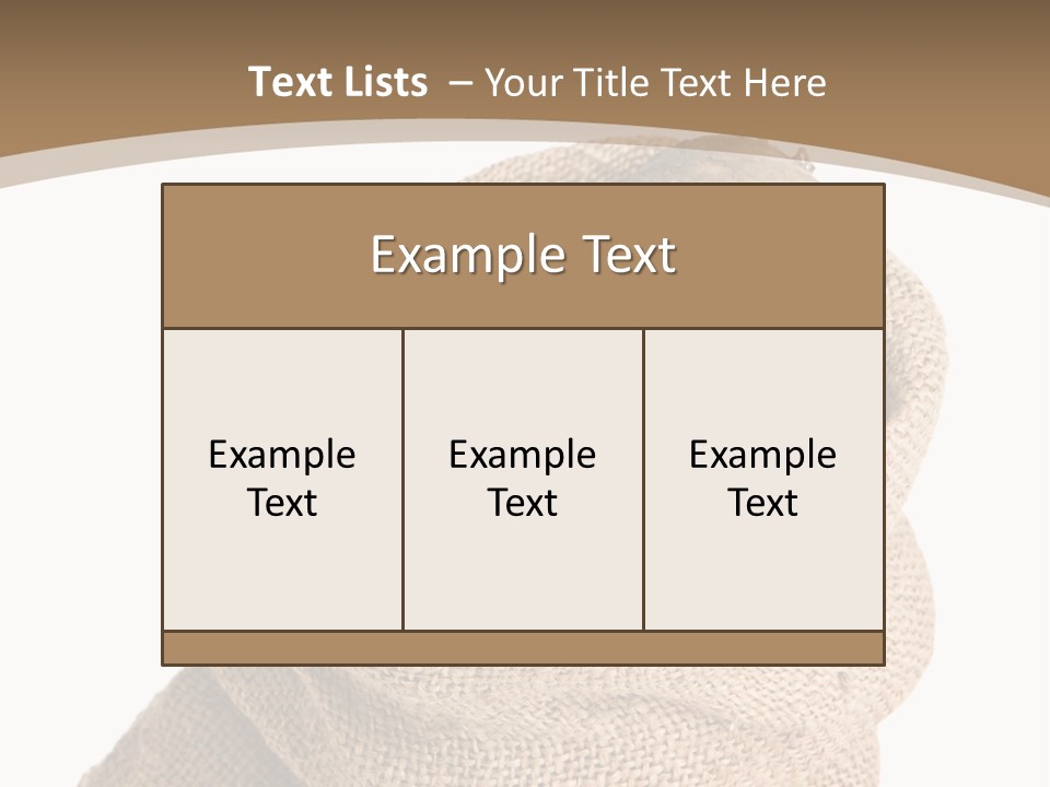Dug Background Fresh PowerPoint Template