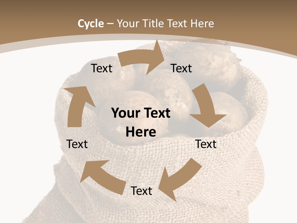 Dug Background Fresh PowerPoint Template