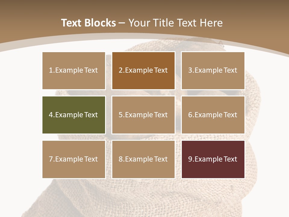 Dug Background Fresh PowerPoint Template