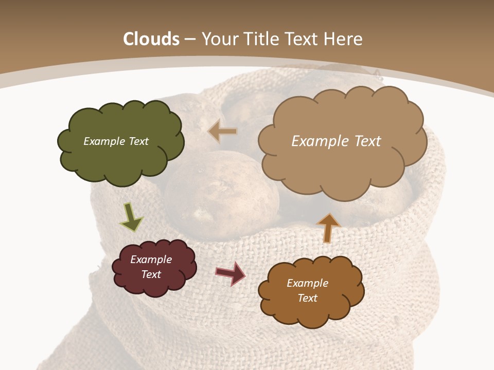 Dug Background Fresh PowerPoint Template