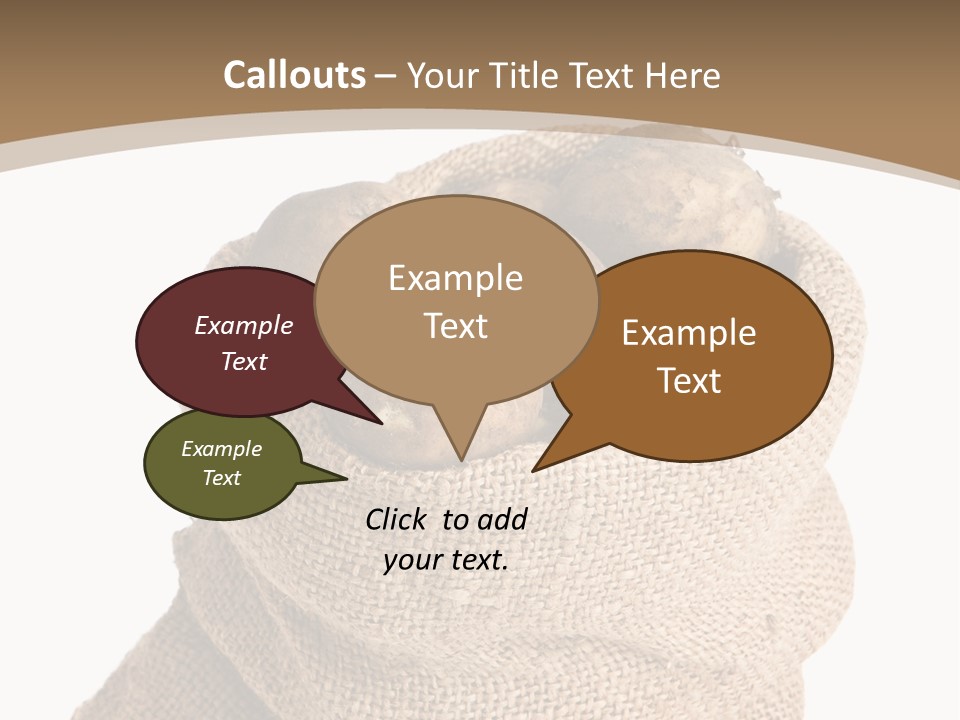 Dug Background Fresh PowerPoint Template