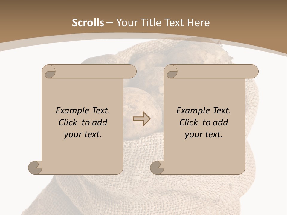 Dug Background Fresh PowerPoint Template