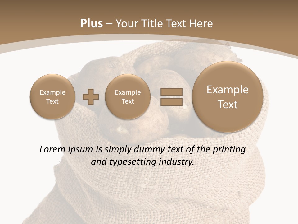 Dug Background Fresh PowerPoint Template