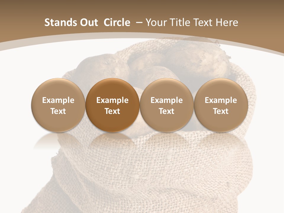 Dug Background Fresh PowerPoint Template