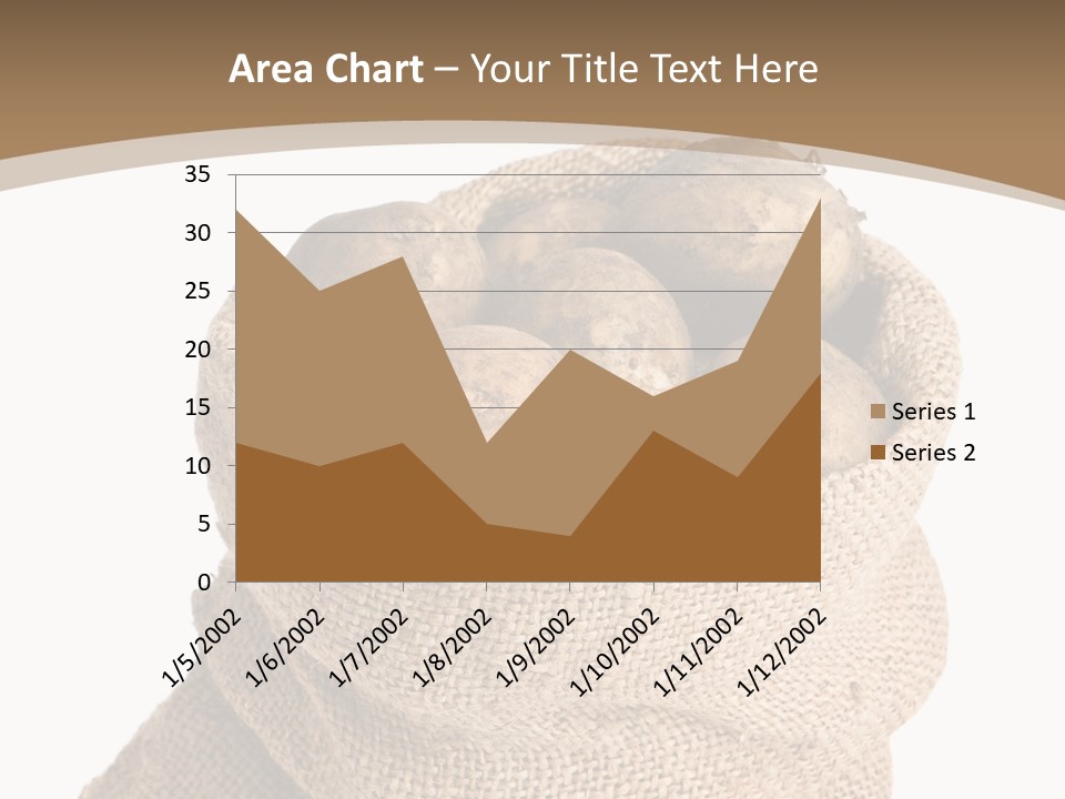 Dug Background Fresh PowerPoint Template