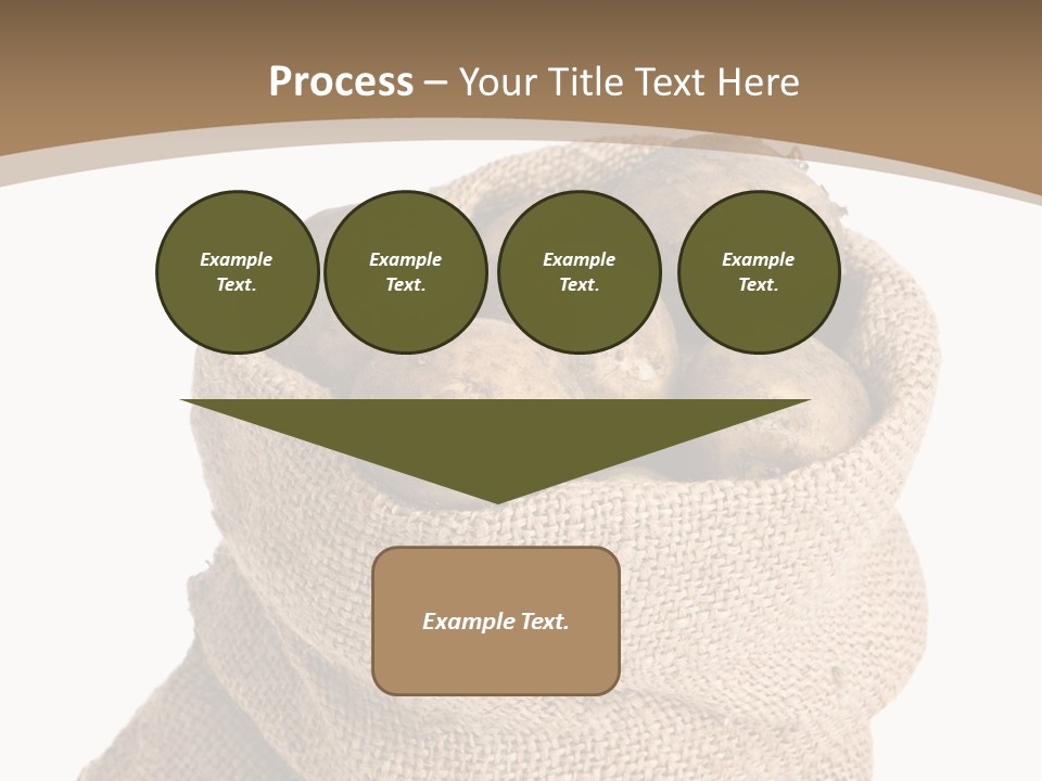 Dug Background Fresh PowerPoint Template