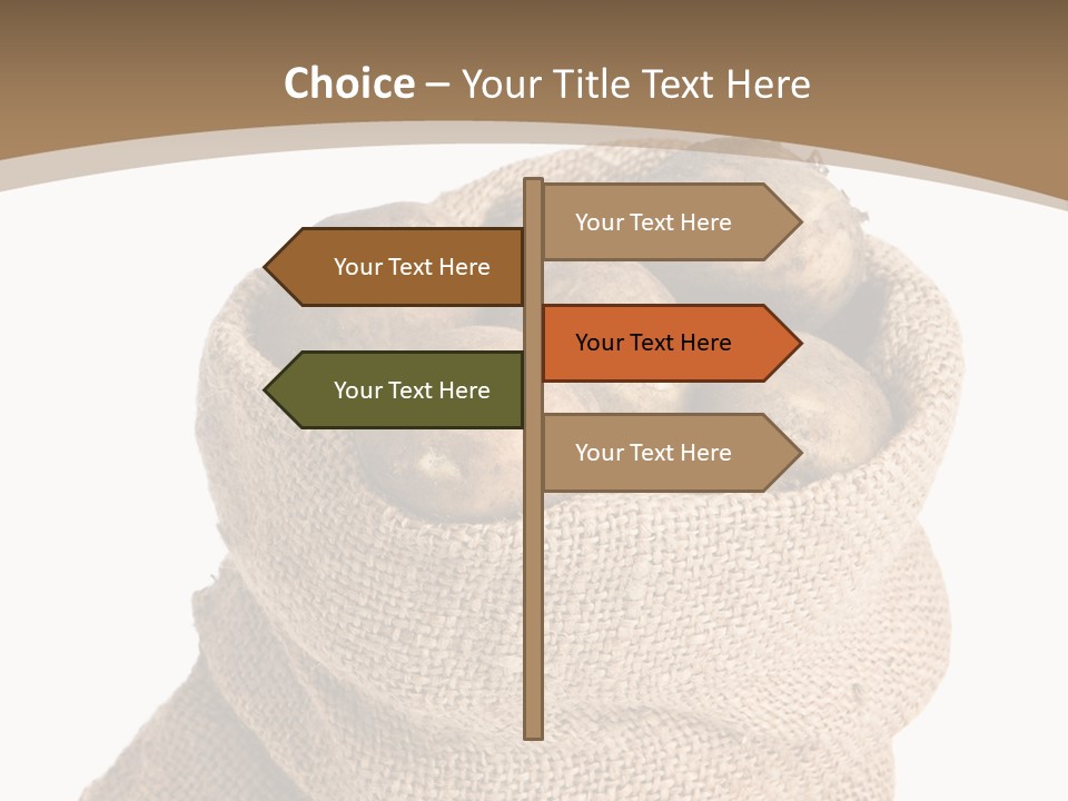 Dug Background Fresh PowerPoint Template