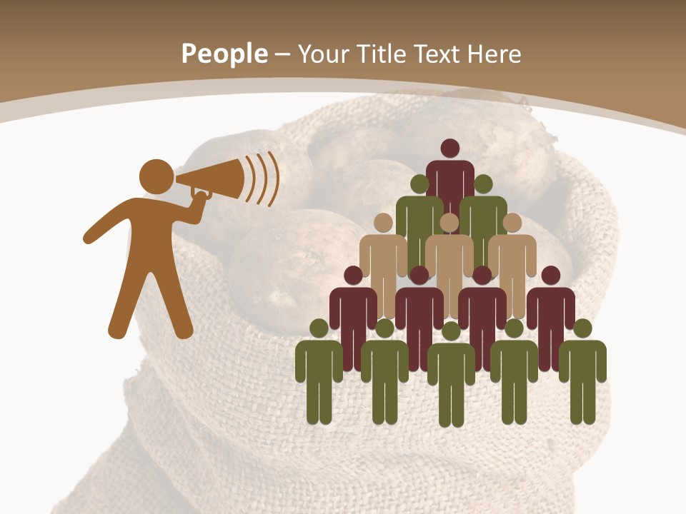 Dug Background Fresh PowerPoint Template