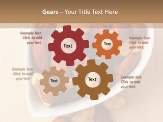 Kernel Walnut Food PowerPoint Template
