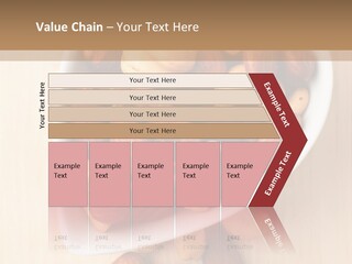 Kernel Walnut Food PowerPoint Template