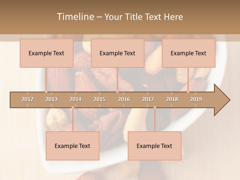 Kernel Walnut Food PowerPoint Template