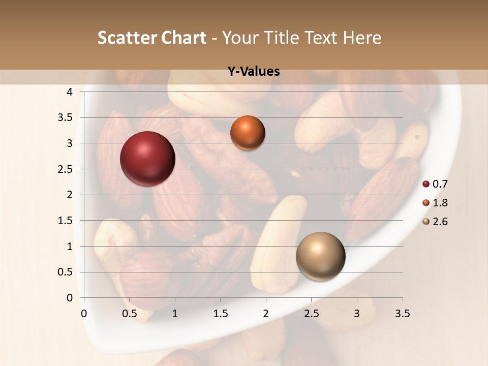 Kernel Walnut Food PowerPoint Template
