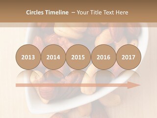 Kernel Walnut Food PowerPoint Template
