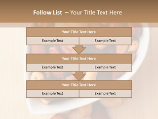 Kernel Walnut Food PowerPoint Template