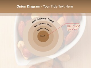 Kernel Walnut Food PowerPoint Template