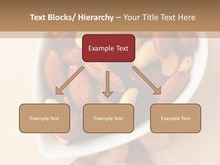 Kernel Walnut Food PowerPoint Template