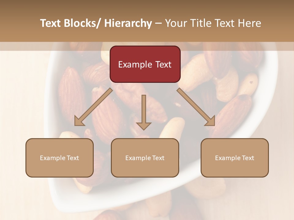 Kernel Walnut Food PowerPoint Template