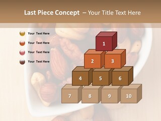 Kernel Walnut Food PowerPoint Template