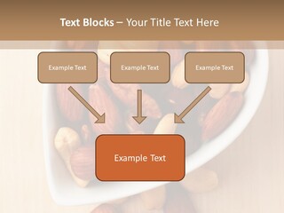 Kernel Walnut Food PowerPoint Template
