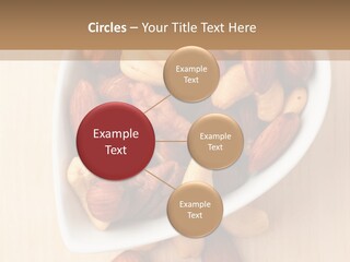 Kernel Walnut Food PowerPoint Template