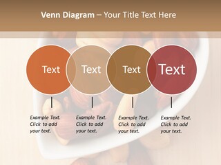 Kernel Walnut Food PowerPoint Template