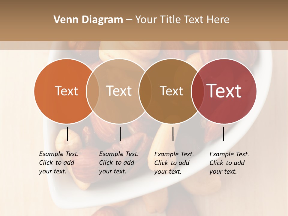 Kernel Walnut Food PowerPoint Template