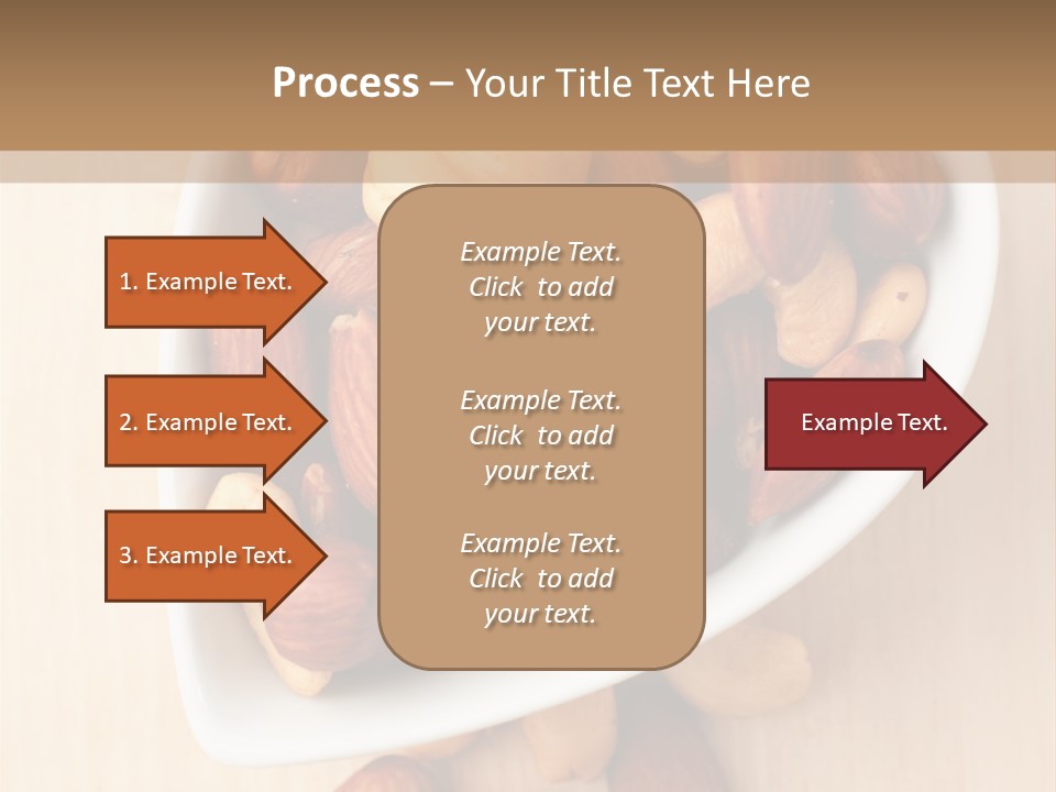 Kernel Walnut Food PowerPoint Template