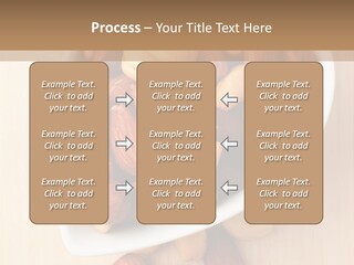 Kernel Walnut Food PowerPoint Template