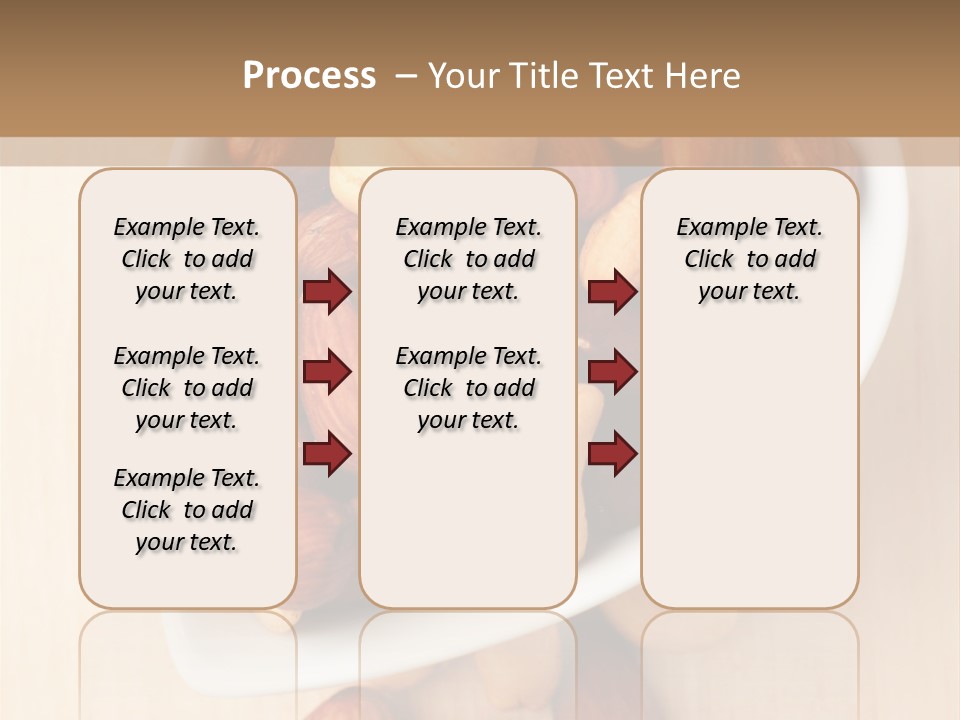 Kernel Walnut Food PowerPoint Template