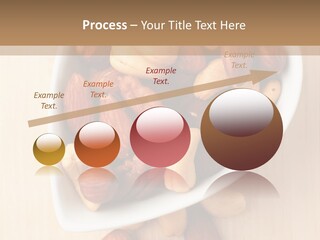 Kernel Walnut Food PowerPoint Template