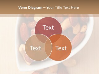 Kernel Walnut Food PowerPoint Template