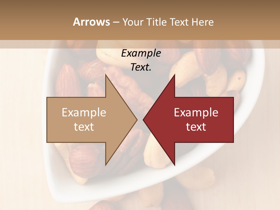 Kernel Walnut Food PowerPoint Template