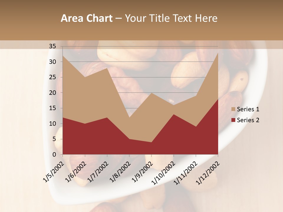 Kernel Walnut Food PowerPoint Template
