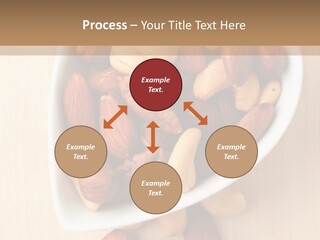 Kernel Walnut Food PowerPoint Template