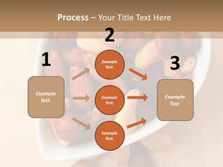 Kernel Walnut Food PowerPoint Template
