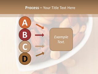 Kernel Walnut Food PowerPoint Template