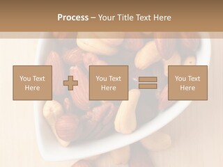 Kernel Walnut Food PowerPoint Template
