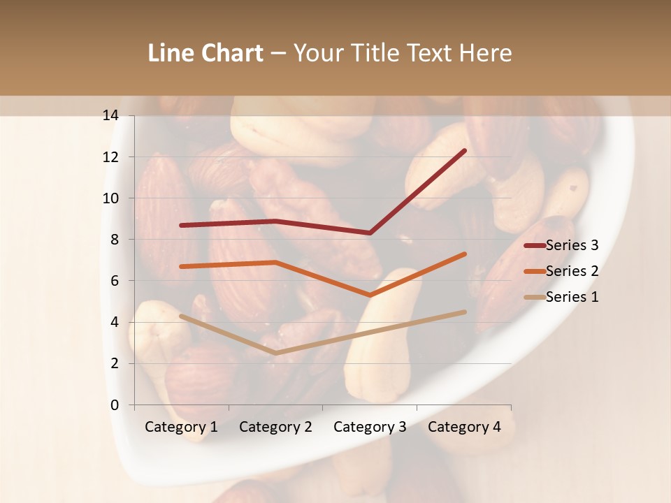 Kernel Walnut Food PowerPoint Template
