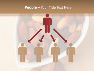 Kernel Walnut Food PowerPoint Template