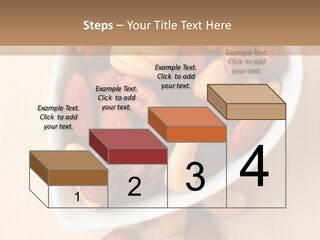 Kernel Walnut Food PowerPoint Template