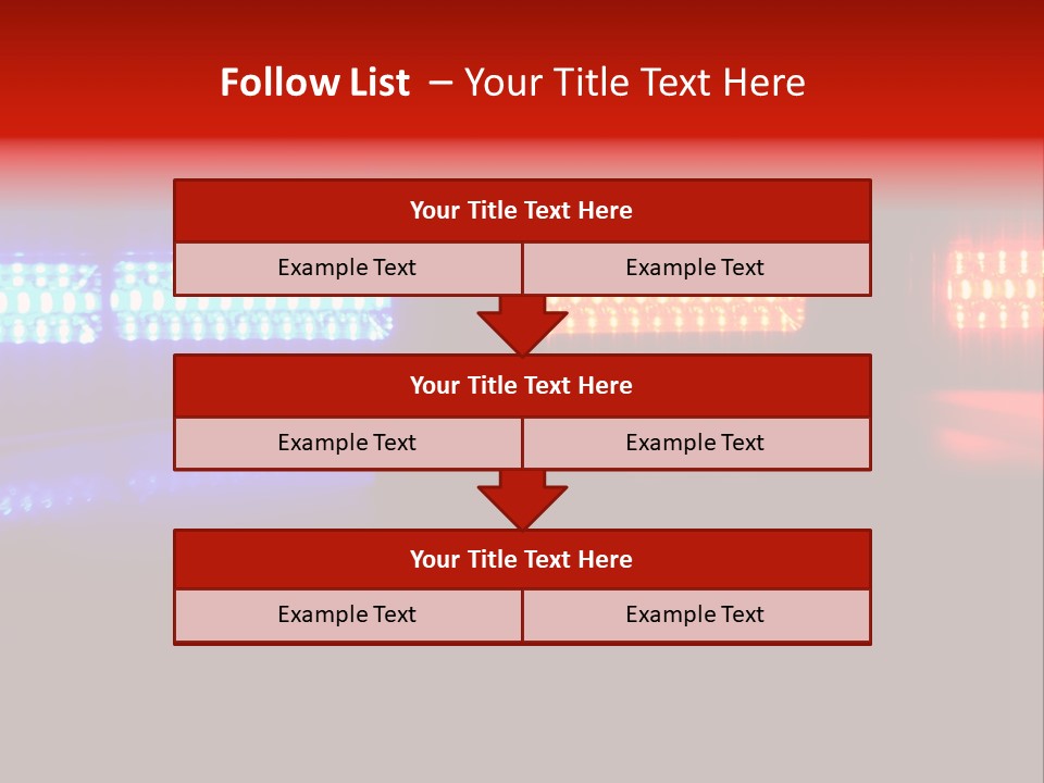 Patrol Investigation Emergency PowerPoint Template