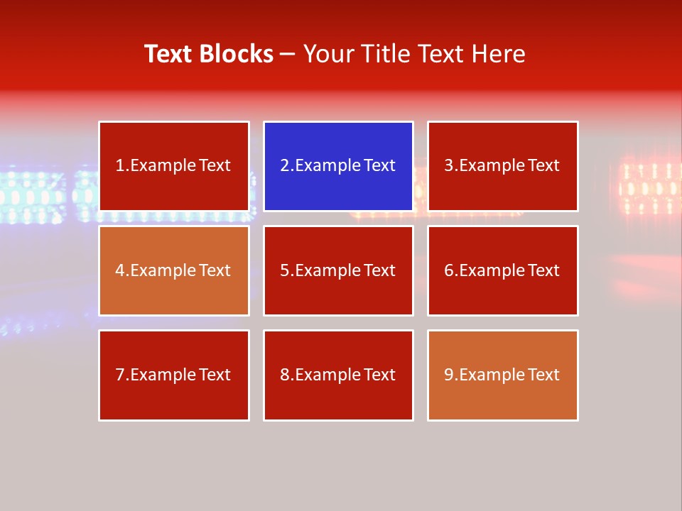 Patrol Investigation Emergency PowerPoint Template