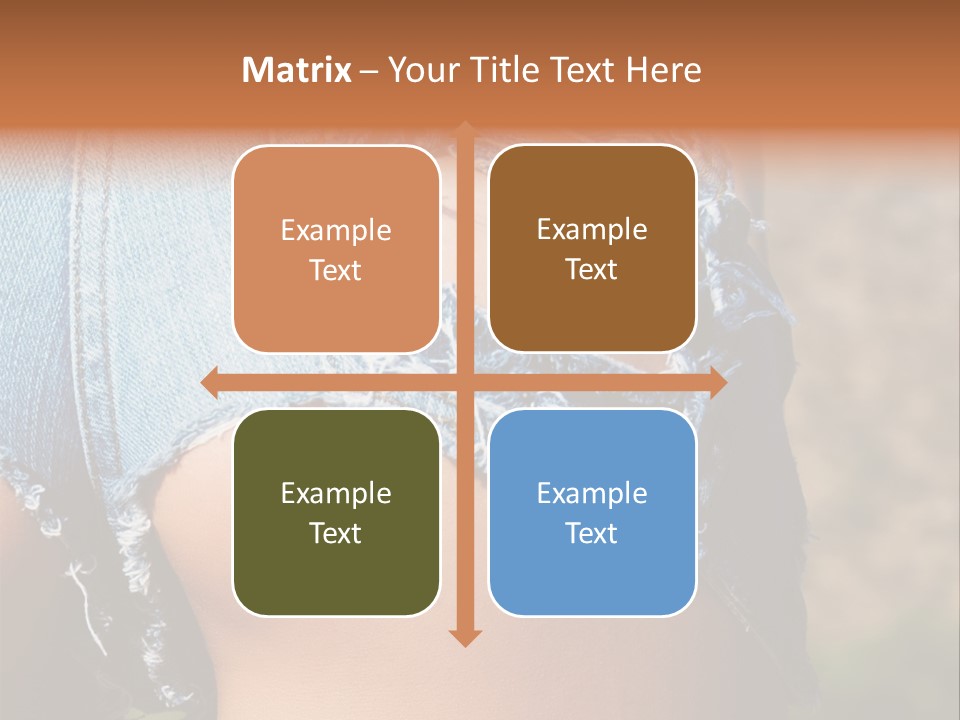 Stripper Ripped Black PowerPoint Template