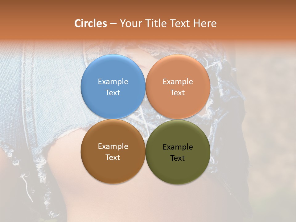 Stripper Ripped Black PowerPoint Template