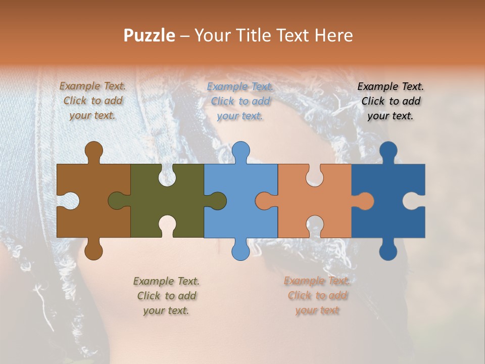 Stripper Ripped Black PowerPoint Template