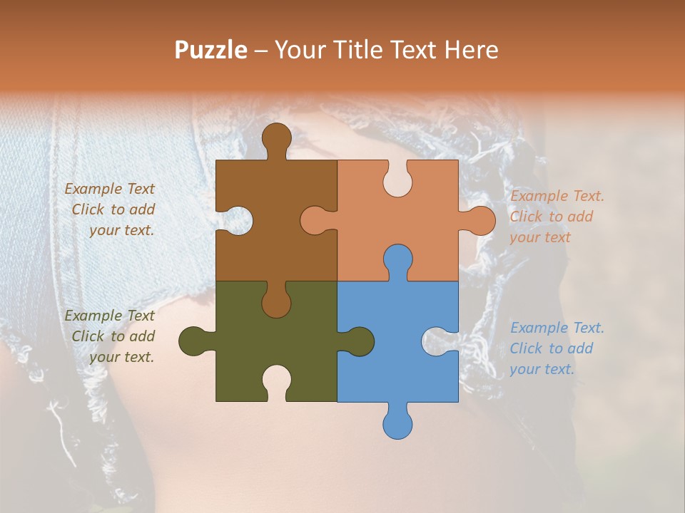 Stripper Ripped Black PowerPoint Template