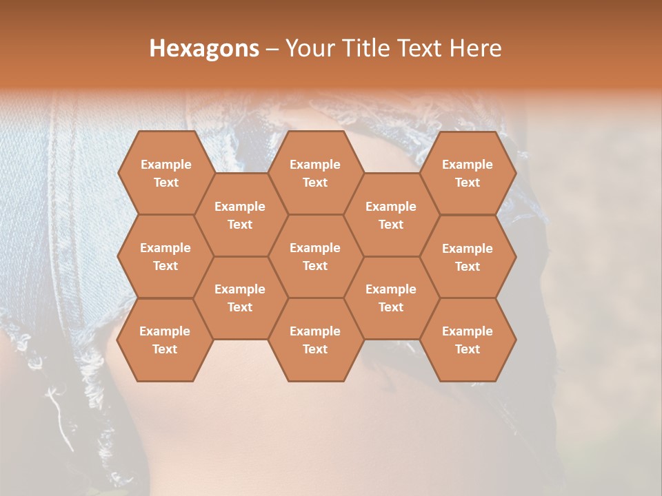 Stripper Ripped Black PowerPoint Template